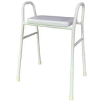 Homecraft Shower Stool with Padded Seat, Aluminium