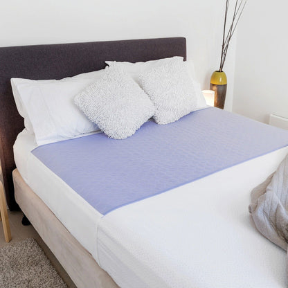 Conni Reusable Bed Pad with Tuck Ins (153cm x 85cm)